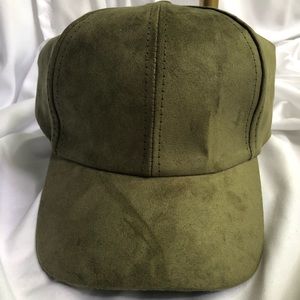 Suede Baseball Cap